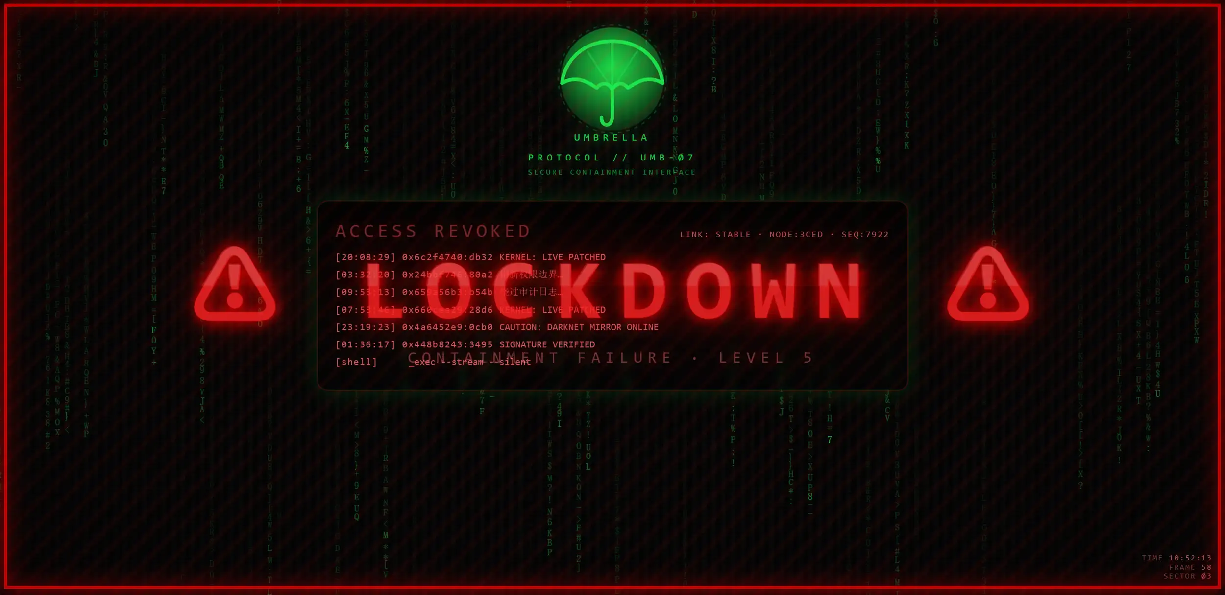 纯前端黑客特效HTML单页源码-雪诺印象